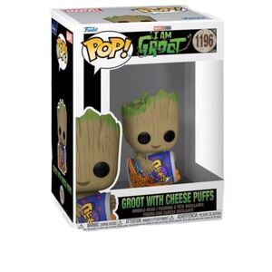 Funko Pop! Vinyl Marvel - Groot With Cheese Puffs #1196 Vinyl Figure Collectible